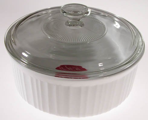 2 each: Corningware Covered Glass Casserole (6002262)