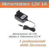 Alimentatore 12V 1A - Alimentazione per Telecamere TVCC CCTVdi Set�k