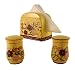 3PC SET NAPKIN HOLDER, SALT & PEPPER SHAKERS GARDNE