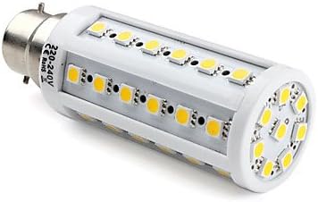 LED Bulbs - B22 SMD 5050 44LED 550LM 7.5W Warm White Corn Bulbs (220-240V)