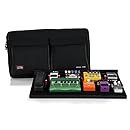 Gator GPTPROPWR Large Plywood 30 x 16 Inches Pedal Tote Pro Pedal Board with Black Nylon Carry Bag and Pocket