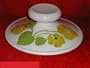 Noritake Flower Time #9072 Fondue Pot Lid Only