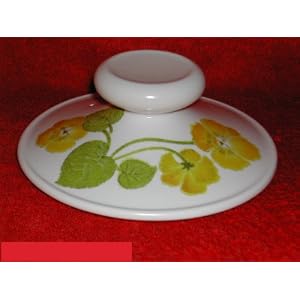Noritake Flower Time #9072 Fondue Pot Lid Only by Noritake