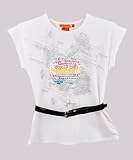 Apple Bottoms Front Page News Belted Top (Sizes 4 - 6X)
