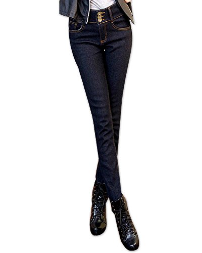 (コウエイストア) koeistore美脚ハイウエストスキニーデニムジーンズ/パンツ/レディース PPT T023-ura 裏起毛タイプ