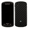 Skinomi TechSkin - Black Carbon Fiber Film Shield & Screen Protector for Sony Ericsson Xperia Pro + Lifetime Warranty