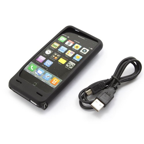 ooma phones:Iphone Black shaped solar charger