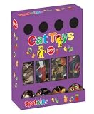 226pc Assorted Cat Toy Gravity Feed Counter Or Wall Display