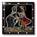 Vintage Young Love in Neon - 10x10 Wall Clock