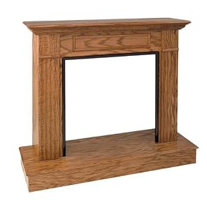 FMI Vent Free Fireplace 36 Inch Traditional Corner Cabinet