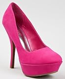 Bamboo DASH-02 Platform High Heel Stiletto Slip On Round Toe Pump