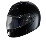 DOT Black Glossy Full Face Modular Flip-Up Helmet