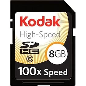 Kodak 8GB SDHC High-Speed Card by 