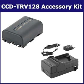 Sony CCD-TRV128 Camcorder Accessory Kit includes: SDM-101 Charger, SDNPFM50 Battery
