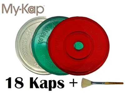 Kaps for K-Cups (18 + Brush) - Reuse Your Keurig K-Cups - Over 30,000 Sold