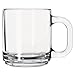 Libbey 5201 10 Ounce Crystal Coffee Mug Warm Beverage Mugs Set of 4