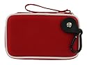 Slim Nylon Hard Shell Case (Red) for Garmin n&uuml;vi 670 4.3-Inch