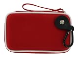 Slim Nylon Hard Shell Case (Red) for Western Digital My Passport Elite 320 GB USB 2.0 Portable External Hard Drive WDBAAC3200ACH-NESN