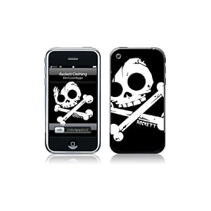 MusicSkins Rockett - Rockett Skull - Phone Skins,Accessories for Unisex