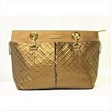 Quilted Tote Color: Gold