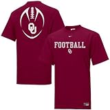 Oklahoma Sooners NCAA Youth Team Issue T-shirt by Nike (Red)