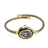 Fashionable Intertexture Bracelet Quartz Watch Wrist Watch for Ladies and Girls
