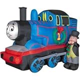 Thomas & Friends 5.5ft long Christmas TRAIN Airblown Inflatable by Gemmy Outdoor Decoration