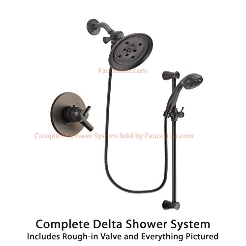 Where to buy Delta Trinsic Bronze Finish Dual Control Shower