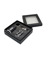 Buy GSI Quality Gorgeous Wine Gift Set, Includes Foil Cutter, Vacuum Wine Stopper,...