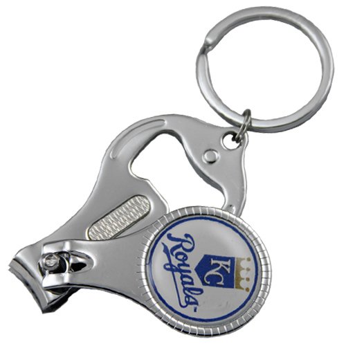 MLB Kansas City Royals 3-in-1 Nailclipper Keychain