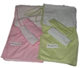 Minnie Moo Blanket Set - Lime