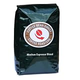 Green Unroasted Medium Espresso Blend, Whole Bean Coffee, 5-Pound Bag
