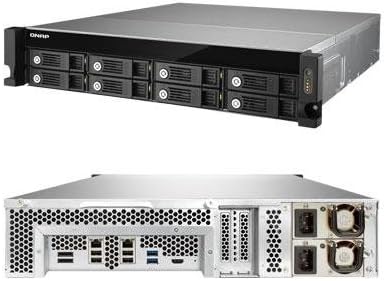 United Digital TS-870U-RP-US QNAP TS-870U-RP Turbo NAS - NAS - 0 TB - rack-mountable - Serial ATA-600 - RAID 0, 1, 5, 6, 10, JBOD, 5 hot spare, RAID 6 hot spare, 10 hot spare - Gigabit Ethernet - iSCSI - 2U