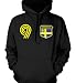 Sweden Crest Retro International Soccer Sweatshirt, Swedish National Pride Mens Hoodie
