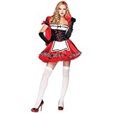 Divine Miss Red Riding Hood Large Adult Costume Size 12-14 Picture