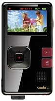 Creative Labs Vado HD 8 GB Pocket Video Camcorder, 2nd Generation (Black Gloss with Maroon Accents) NEWEST MODEL