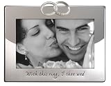 Wedding Rings 4x6 Frame