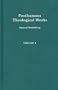 POSTHUMOUS THEOLOGICAL WORKS 1 (REDESIGNED STANDARD EDITION)