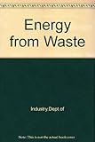 Energy from waste