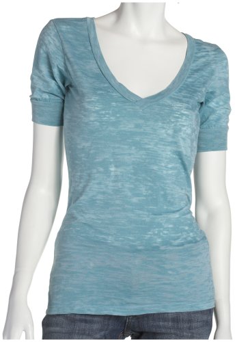 Alternative Women's Burnout Short Sleeve V-Neck Tee