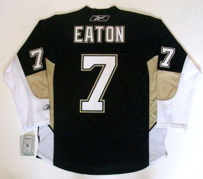 Mark Eaton Pittsburgh Penguins Cup Jersey Rbk - Small