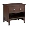 Capri 1 Drawer Night Stand - Moka