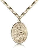 fireman pendant necklace gift
