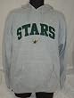 Dallas Stars Hoody Gray w/ Green Logo - Large