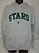 Dallas Stars Hoody Gray w/ Green Logo - Large