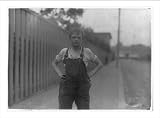 Historic Print (S): Young worker in Merchants Mill. Location: Fall River, Massachusetts / Lewis W. Hine.