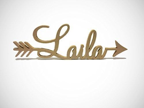 Custom Wooden Nursery Name Sign Arrow Name Sign Letters for Above Crib Nursery Name sign Nursery wood letters Nursery Wall Art Nursery Decor Wood Wall Decor Custom Baby Shower Name Sign