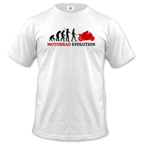MOTORRAD EVOLUTION - HERREN - T-SHIRT by Jayess Gr. S bis XXL