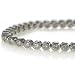 Sterling Silver Bezel-Set Cubic Zirconia Tennis Bracelet by Charles Winston, 7