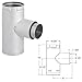 M&G DuraVent Duravent Pro Increaser Adapter Clean-Out Tee Cap-3PVP-TADX4, 3, Stainless Steel